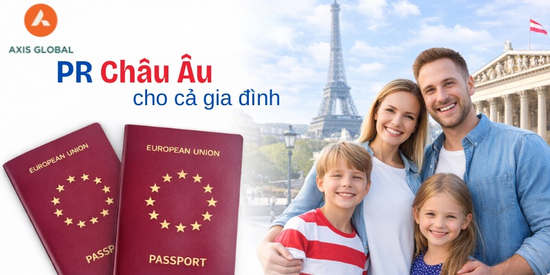 Bí quyết lấy PR châu Âu tiết kiệm 70% chi phí giáo dục