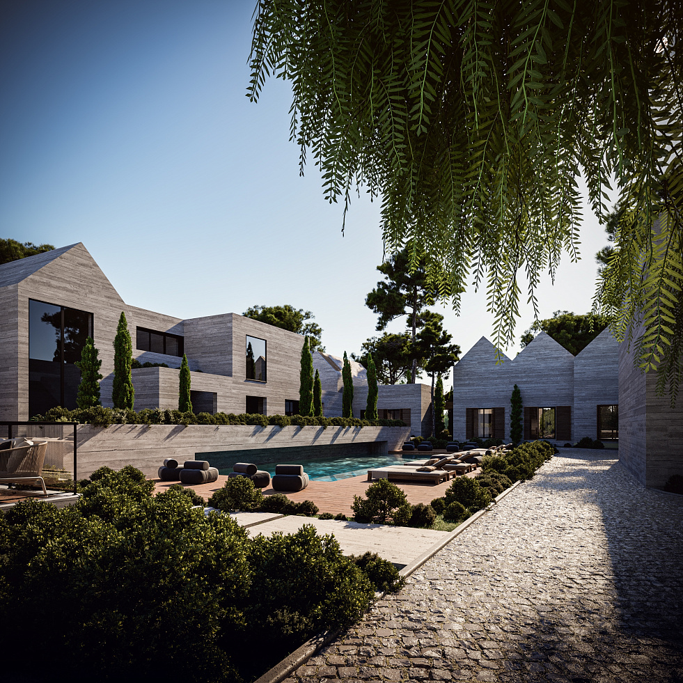 Định cư Cyprus - Dự án Atrium Resort Compound