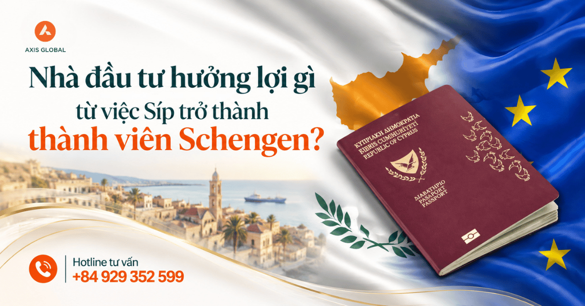 Nhà đầu tư hưởng lợi gì từ việc Síp trở thành thành viên Schengen?
