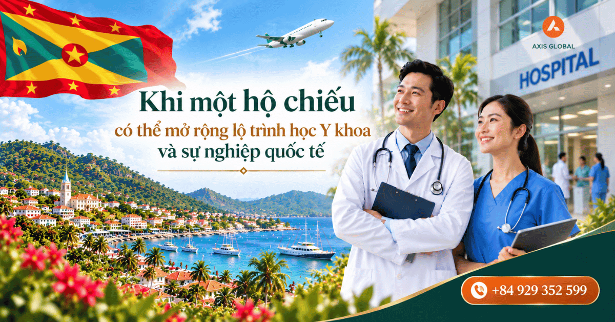 Đầu tư quyền công dân Grenada: Khi một hộ chiếu có thể mở rộng lộ trình học Y khoa và sự nghiệp quốc tế